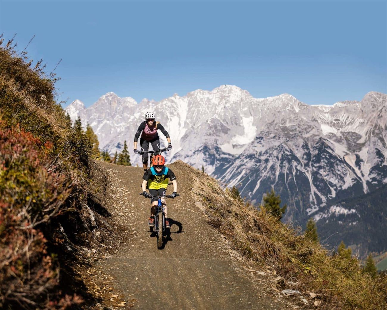 Mountainbiken im Bikepark Planai Schladming