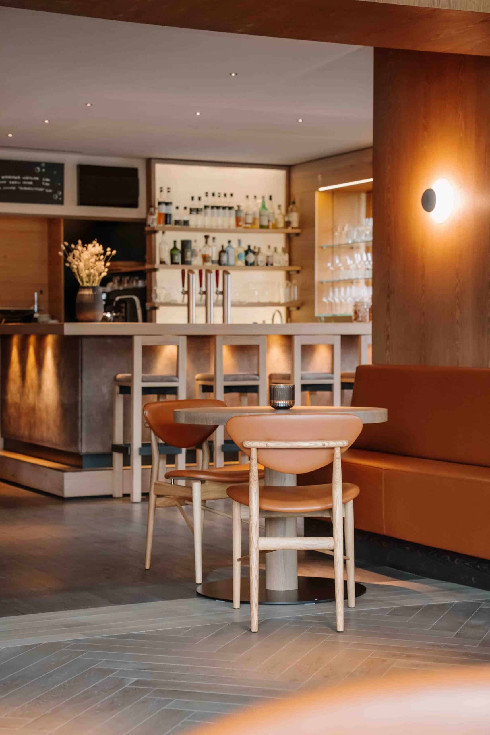 Innenansicht des Hotels Das Arx